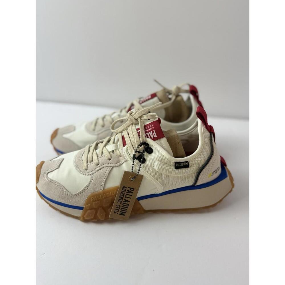 Palladium Shoes Troop Runner Sneakers Star White Unisex Size 9.5‎ Men / 11 Women - Picture 3 of 6